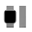 Forcell F-Design FA03 Apple Watch 38/40/41mm szíj, ezüst