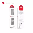 Forcell F-Design FA03 Apple Watch 38/40/41mm szíj, ezüst