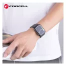 Forcell F-Design FA03 Apple Watch 38/40/41mm szíj, ezüst