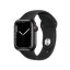 Forcell F-Design FA01 Apple Watch 42/44/45/49mm szíj, fekete