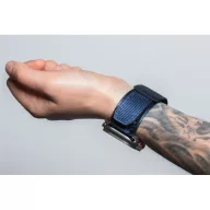   Forcell F-Design FA05 Apple Watch 42/44/45/49mm nylon szíj, kék