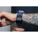 Forcell F-Design FA05 Apple Watch 42/44/45/49mm nylon szíj, kék