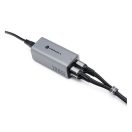 Forcell F-Energy GaN III VT-49 2xUSB-C + 2xUSB-A asztali töltő, PD, QC4.0, SFC2.0, 5A, 100W, szürke