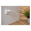 Forcell F-Energy TFK-TC-30WPD USB-C + USB-A töltő adapter, PD, QC4.0, 3A, 30W, fehér