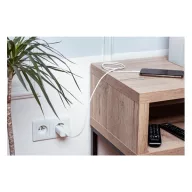   Forcell F-Energy TFK-TC-25WPD USB-C + USB-C-USB-C töltő adapter kábellel, PD, Q.C, 3A, 25W, fehér