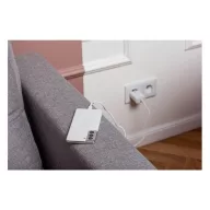   Forcell F-Energy TFK-TC-25WPD USB-C + USB-C-USB-C töltő adapter kábellel, PD, Q.C, 3A, 25W, fehér