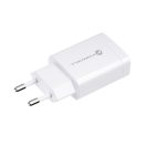 Forcell F-Energy TFK-TC-1099 USB-A töltő adapter,  QC3.0, 2,4A, 18W, fehér
