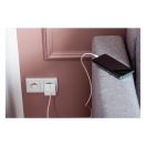 Forcell F-Energy TFK-TC-45WPD USB-C töltő adapter, PD, QC4.0, 3A, 45W, fehér