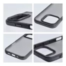 Neo iPhone 16 Plus kemény hátlap tok, átlátszó/fekete