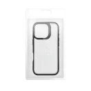 Neo iPhone 16 Plus kemény hátlap tok, átlátszó/fekete