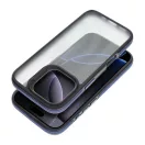 Neo iPhone 16 kemény hátlap tok, átlátszó/kék