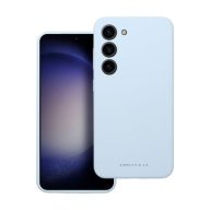   Roar Xiaomi Redmi 14C prémium szilikon tok velúr béléssel, világos kék