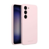   Roar Xiaomi Redmi 14C prémium szilikon tok velúr béléssel, világos rózsaszín