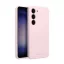 Roar Xiaomi Redmi 14C prémium szilikon tok velúr béléssel, világos rózsaszín