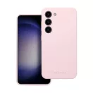 Roar Xiaomi Redmi 14C prémium szilikon tok velúr béléssel, világos rózsaszín