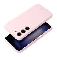   Roar Xiaomi Redmi 14C prémium szilikon tok velúr béléssel, világos rózsaszín