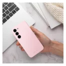 Roar Xiaomi Redmi 14C prémium szilikon tok velúr béléssel, világos rózsaszín