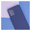 Matt Motorola Edge 50 Neo szilikon tok, sötétkék