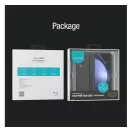 Nillkin Flex Pure Fold Samsung Galaxy Z Fold 6 műanyag tok S Pen tartóval, Light Green