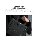 Nillkin Bumper Go iPad Pro 12.9 2020/2021/2022/ Air 13 2024 billentyűzetes hordozható tok háttérvilágítással, fekete