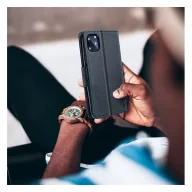 Fancy Motorola Moto G75 flip tok, fekete