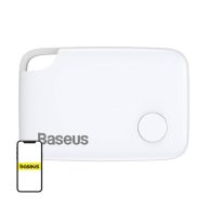 Baseus T2 Bluetooth nyomkövető zsinórral, fehér