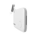 Baseus T2 Bluetooth nyomkövető zsinórral, fehér