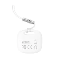 Baseus T2 Pro Bluetooth nyomkövető zsinórral, fehér