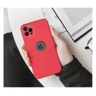 Forcell Soft iPhone 16 Plus szilikon tok, piros
