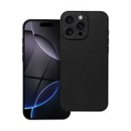Forcell Soft iPhone 16 Pro Max szilikon tok, fekete