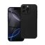 Forcell Soft iPhone 16 Pro Max szilikon tok, fekete