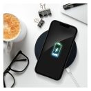 Forcell Soft iPhone 16 Pro Max szilikon tok, fekete