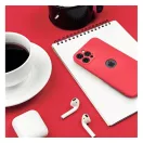 Forcell Soft iPhone 16 szilikon tok, piros