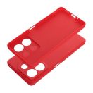 Forcell Soft Xiaomi Redmi Note 13 5G szilikon tok, piros