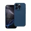 Forcell Soft iPhone 16 Pro szilikon tok, sötétkék