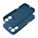 Forcell Soft iPhone 16 Pro szilikon tok, sötétkék