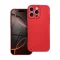 Forcell Soft iPhone 16 Pro Max szilikon tok, piros