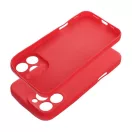 Forcell Soft iPhone 16 Pro Max szilikon tok, piros