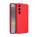 Forcell Soft Samsung S24 szilikon tok, piros