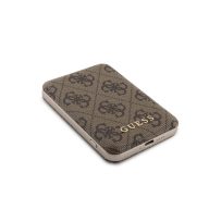   Guess PU 4G MagSafe kompatibilis Power bank / külső akkumulátor, 5000mAh, barna