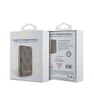 Guess PU 4G MagSafe kompatibilis Power bank / külső akkumulátor, 5000mAh, barna