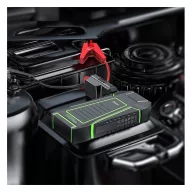   Hoco QS1 Power bank / külső akkumulátor 10000mAh, autós indítóval, 3A, fekete