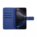 Gomma Samung Galaxy A25 5G flip/oldalra nyíló tok kártyatartó résszel, kék