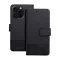 Gomma Samung Galaxy A35 5G flip/oldalra nyíló tok kártyatartó résszel, fekete