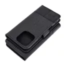 Gomma Samung Galaxy A35 5G flip/oldalra nyíló tok kártyatartó résszel, fekete