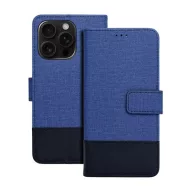   Gomma Samung Galaxy A35 5G flip/oldalra nyíló tok kártyatartó résszel, kék