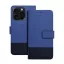 Gomma Samung Galaxy A35 5G flip/oldalra nyíló tok kártyatartó résszel, kék