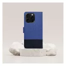 Gomma Samung Galaxy A35 5G flip/oldalra nyíló tok kártyatartó résszel, kék