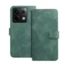 Tender Book Xiaomi Redmi Note 13 Pro 5G flip/oldalra nyíló műbőr tok kártyatartó résszel, zöld