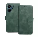 Tender Book Xiaomi Redmi 13C / Poco C65 flip/oldalra nyíló műbőr tok kártyatartó résszel, zöld